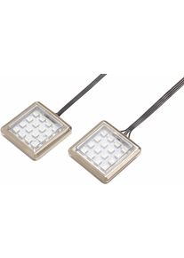 LED Unterbauleuchte Home Affaire, bunt, B:5,2cm H:1cm T:5,2cm, Leuchten, LED Unterbauleuchte