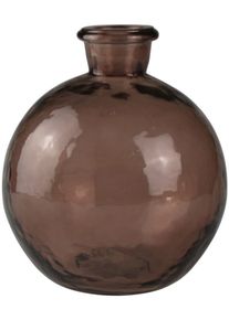 Dekovase AM Design "Sanfte Altrosafarbene Vase", rosa, B:16cm H:18cm, Glas, Vasen, Dekovase, Eleganz und W&auml;rme