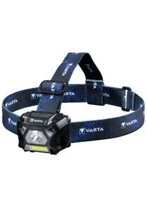 Varta Stirnlampe "Work Flex Motion Sensor H20", blau, Mobilleuchten, Stirnlampe