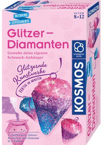 Experimentierkasten Kosmos "Glitzer-Diamanten", bunt (wei&szlig;, neutral), Experimentierk&auml;sten, Kinder, Experimentierkasten