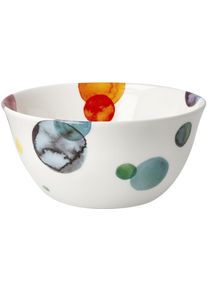 Dekoschale Goebel "Schale Colori Mix", bunt, B:15cm H:7cm T:15cm, Porzellan, Dekoschalen, Dekoschale