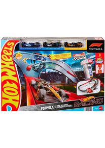 Hotwheels Autorennbahn HOT WHEELS "Hot Wheels Racing Formel 1 Sprint Rennstrecke", bunt, Autorennbahnen, Kinder, Kunststoff, Autorennbahn