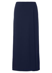 Relaxhose Cartoon "Casual-Hose mit weitem Bein", Damen, Gr. 44, EURO, blau (dunkelblau), Obermaterial: 95% Polyester PES. 5% Elasthan EL., Hosen Relaxhose