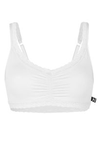 like it! Soft-BH LIKE IT "Soft BH Olivia", Damen, Gr. S, N-Gr, wei&szlig;, Stoff, Obermaterial: 92% Polyamid PA. 8% Elasthan EL., BHs Soft-BH