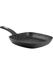 Steakpfanne CS KOCH-SYSTEME "Marburg", schwarz, B:28cm L:28cm &Oslash;:28cm, Pfannen, Steakpfanne, Induktion