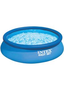 Quick-Up Pool Intex "Easy Set", blau, H:84cm &Oslash;:396cm, Schwimmbecken, Quick-Up Pool, &Oslash;xH: 396x84 cm