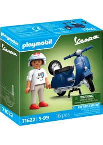 Konstruktions-Spielset Playmobil "1969 Vespa 150 Sprint Veloce, Blau (71622), Vespa", bunt, Spielbausteine, Kinder, Kunststoff, Konstruktions-Spielset, Made in Europe