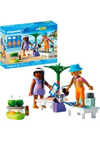 Konstruktions-Spielset Playmobil "P&auml;rchenausflug an den Strand (71908), My Life", bunt, Spielbausteine, Kinder, Kunststoff, Konstruktions-Spielset, Made in Europe