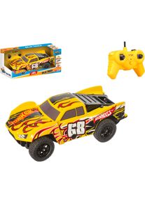 RC-Truck Happy People "Hot Wheels Lets Race Baja Truck", bunt, Fernlenkfahrzeuge, Kinder, Kunststoff, RC-Truck
