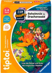 Spiel Ravensburger "tiptoi Team SMART ermittelt &ndash; Geheimnis im Drachenwald", bunt, Spiele, Kinder, Spiel, Made in Europe