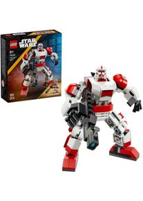 Konstruktionsspielsteine Lego "Klon-Schocktruppen Mech (75448), Lego Star Wars", bunt, Spielbausteine, Kinder, Kunststoff, Konstruktionsspielsteine