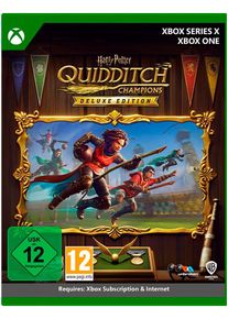 Warner Brothers WARNER GAMES Spielesoftware "Harry Potter: Quidditch Champions Deluxe Edition", transparent (ohne farbbezeichnung), Xbox One, Spielesoftware, Spielesoftware