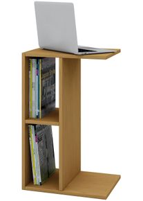 Couchtisch Vcm "Holz Beistelltisch Couchtisch Sofatisch Nachto", braun (buche), B:40cm T:30cm, Tische, Couchtisch