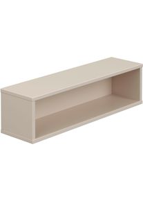 Wandregal Paidi "Wandbox Breit", beige (cashmere, beige), B:70cm H:18,5cm T:18,7cm, Holzwerkstoff, Regale, Wandregal, viele Farbvarianten