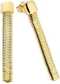 Paar Ohrstecker "Schmuck Geschenk Ohrschmuck Ohrringe", gold (gelbgoldfarben), ANISTON JEWELRY & WATCHES, Ohrringe, Damen, Silber 925 (Sterlingsilber), Paar Ohrstecker