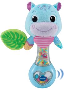 Greifspielzeug Vtech "Vtech Baby, Babys Hippo-Rassel", bunt, Greifspielzeug, BabyH:15,5cm, Kunststoff, Pl&uuml;sch, Stoff, Greifspielzeug, H:15,5cm