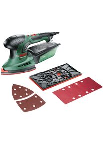 Bosch Home and Garden Multischleifer BOSCH HOME & GARDEN "PSM 200 AES", gr&uuml;n (gr&uuml;n, schwarz), Schleifmaschinen, Multischleifer