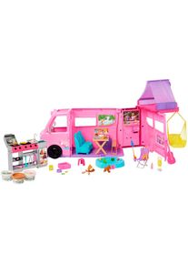 Spielzeug-Auto Barbie "Super Abenteuer Camper", pink, Spielzeugfahrzeuge, KinderB:52cm H:37cm T:88cm, Kunststoff, Spielzeug-Auto, B:52cm H:37cm T:88cm