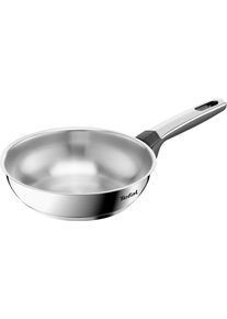 Bratpfanne Tefal "Emotion+", edelstahl, B:21,6cm H:8cm L:37,4cm &Oslash;:20cm, Pfannen, Bratpfanne, Premium Edelstahl, Induktion, sp&uuml;lmaschinenfest, hochglanzpoliert
