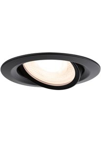 Paulmann LED Einbauleuchte "Nova Plus 1x35W Schwarz matt/Alu Zink", schwarz, 1, &Oslash; 9,3cm, Leuchten, LED Einbauleuchte