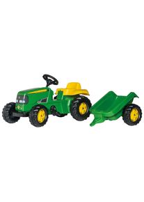 Kindertraktor, Gr&uuml;n, Kunststoff, Spielzeug, Kinderfahrzeuge