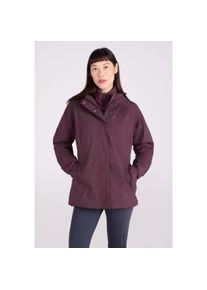 Mountain Warehouse Dames/Dames Alaskan 3 in 1 gewatteerd jack (Donkere Bourgogne)