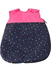 Bayer Chic 2000 Puppen Schlafsack CHIC2000 "Bola, Konfetti", blau (konfetti pink), Puppenausstattungen, Kinder, Polyester, Puppen Schlafsack