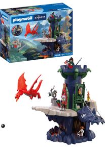 Konstruktions-Spielset Playmobil "Drachenritterturm (72113), Knights", bunt, Spielbausteine, Kinder, Kunststoff, Konstruktions-Spielset, Made in Europe