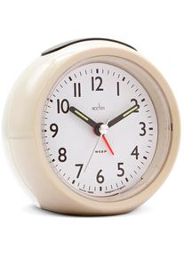 Wecker CHRISTOFFEL "Wecker Acctim", beige, Wecker, Wecker