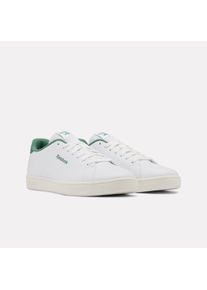 Sneaker Reebok CLASSIC "REEBOK COURT CLEAN", Damen, Gr. 47, wei&szlig;, wei&szlig;, fieldgr&uuml;n, Synthetik, Schuhe Sneaker