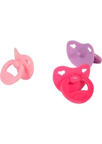 Puppen Schnuller BAYER, bunt, Puppenausstattungen, KinderB:5cm H:5cm L:1,5cm, Puppen Schnuller, B:5cm H:5cm L:1,5cm