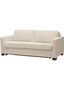Schlafsofa Home Affaire "Vionelle, 2-Sitzer mit Kaltschaummatratze nach Wahl, Breite 166 cm", nature, B:166cm H:81cm T:98cm, 88% Polyester, 12% Polyacryl, Sofas, Schlafsofa, Dauerschl&auml;fer mit wahlweise Standard- oder Premium-Matratze