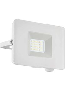 Eglo Wandleuchte "Faedo 3, Au&szlig;en-Strahler, Au&szlig;enleuchte, Wandstrahler, IP65, Lampe", wei&szlig;, 1, H: 9,5cm, 1 Stk., Leuchten, Wand-/Deckenleuchte - L13 x H9,5 x AL3 cm - wei&szlig; - 21W inkl., Wandleuchte