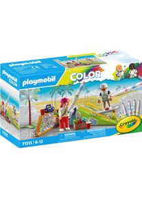 Konstruktions-Spielset Playmobil "Skatepark (71515), Color", bunt, Spielbausteine, Kinder, Kunststoff, Konstruktions-Spielset, Made in Europe