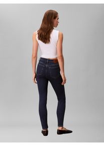 Skinny-fit-Jeans Calvin Klein Jeans, Damen, Gr. 33, L&auml;nge 30, winter storm, Denim/Jeans, Obermaterial: 78% Baumwolle, 20% Polyester, 2% Elasthan, skinny fit lang, Jeans Skinny-fit-Jeans, skinny fit