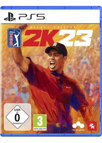 2K Spielesoftware "PGA Tour 2K23 Deluxe Edition", orange (ohne farbbezeichnung), PlayStation 5, Spielesoftware, Spielesoftware