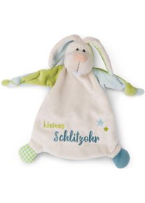 Schmusetuch Nici "My First Nici Kollektion, Hase, Kleines Schlitzohr", Baby, bunt, Pl&uuml;sch, Polyester, Schnuffelt&uuml;cher Schmusetuch, mit aufgestickten Augen
