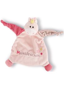 Schmusetuch Nici "My First Nici Kollektion, Einhorn Stupsi, Meinh&ouml;rnchen", Baby, rosa, Pl&uuml;sch, Polyester, Schnuffelt&uuml;cher Schmusetuch, mit aufgestickten Augen