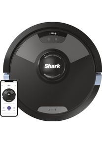 SHARK Saugroboter "AI ULTRA 2-in-1 Saugroboter RV2600WDEU mit Wischfunktion", blau (schwarz, silber, blau), B:34cm H:14,5cm T:34cm, Saugroboter, Saugroboter