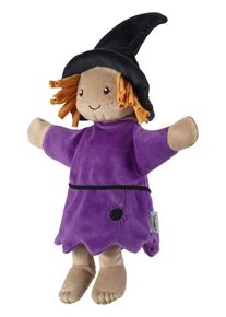 Puppentheater Sterntaler "Handpuppe Hexe", lila (violett), Puppen, Kinder, Puppentheater