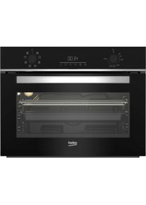Beko Einbaubackofen "BBCM13300X", Energieeffizienz: A, schwarz, B:59,4cm H:45,5cm T:56,7cm, Back&ouml;fen, SteamShine &ndash; Die Dampfreinigung des Backofens, Einbaubackofen