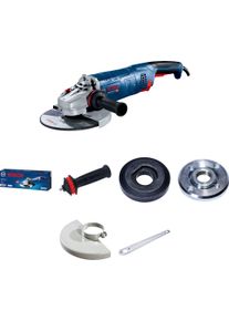 Winkelschleifer Bosch Professional "GWS 24-230 JZ", blau, B:19cm H:15cm L:61cm, Schleifmaschinen, Winkelschleifer