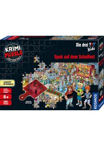 Puzzle Kosmos "Krimipuzzle Die drei ??? Kids 200 Teile / Spuk auf dem Schulfest", bunt, Puzzles, KinderB:54cm H:38cm, Pappe, fluoreszierend, Puzzle, leuchtet im Dunkeln, Made in Germany, B:54cm H:38cm