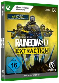 Ubisoft Spielesoftware "Rainbow Six Extraction", gelb (ohne farbbezeichnung), Xbox Series X, Spielesoftware, Spielesoftware