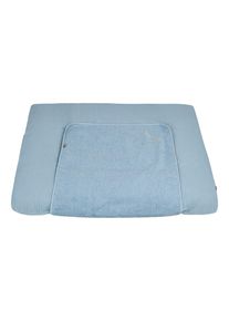 Wickelauflagenbezug Sterntaler "Wickelauflagenbezug DINO Rexi", blau, Obermaterial: 100% Baumwolle CO., Wickelauflagen, Wickelauflagenbezug