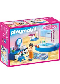 Konstruktions-Spielset Playmobil "Badezimmer (70211), Dollhouse", bunt, Spielbausteine, Kinder, Kunststoff, Konstruktions-Spielset, Made in Germany