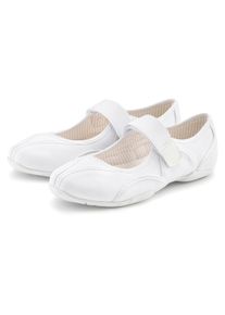 Slipper Lascana "Slip-On-Sneaker, Freizeitschuh, Slipper", Damen, Gr. 39, wei&szlig;, Obermaterial: 100% Textilmaterial. Decksohle: 100% Textilmaterial. Futter: 100% Textilmaterial. Laufsohle: 100% Synthetik, unifarben, Basic, Schuhe Slipper, Schlupfschuh im sportiven Design, VEGAN