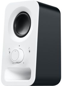 Logitech Lautsprecher "980-000815", schwarz-wei&szlig; (wei&szlig;, schwarz), B:11,8cm H:12,2cm T:17,4cm, Lautsprecher, Lautsprecher
