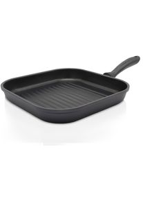 Kr&uuml;ger Steakpfanne KR&Uuml;GER "Aluguss Grill-/ Steakpfanne LEIPZIG, 28 x 28 cm", schwarz, B:28cm H:4,5cm L:28cm, Pfannen, Steakpfanne, hochwertige Antihaft-Versiegelung
