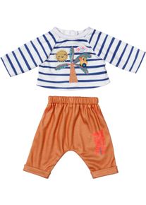 Puppenkleidung Baby Born "Outfit Palmen, 43 cm", bunt, Puppenkleidung, Baby, Puppenkleidung, mit Kleiderb&uuml;gel